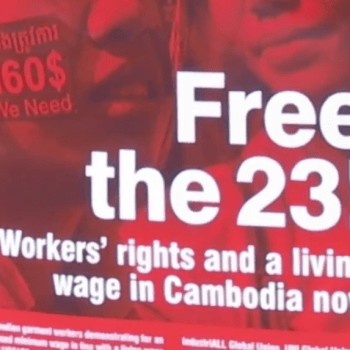 free the 23 ccc Globale Solidarisierung mit kambodschanischen TextilarbeiterInnen Kampagne für Saubere Kleidung | Clean Clothes Campaign Germany
