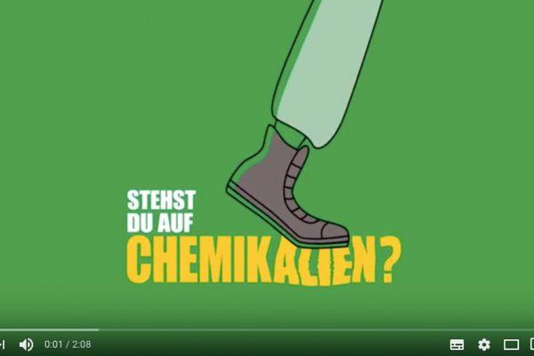 Video Stehst du auf Chemikalien Stehst du auf Chemikalien? Chemikalien stecken in deinem Schuh! Kampagne für Saubere Kleidung | Clean Clothes Campaign Germany