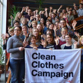 Aktionstreffen 2018 Kampagne für Saubere Kleidung 8 Über 50 Aktivist*innen, ein Ziel: Würdige Arbeitsbedingungen für alle Arbeiter*innen in der Bekleidungproduktion! Kampagne für Saubere Kleidung | Clean Clothes Campaign Germany