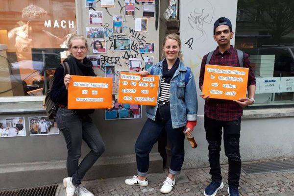 Rana Plaza 6 Berlin 4 Rückblick: #NieWiederRanaPlaza - 6 Jahre danach Kampagne für Saubere Kleidung | Clean Clothes Campaign Germany