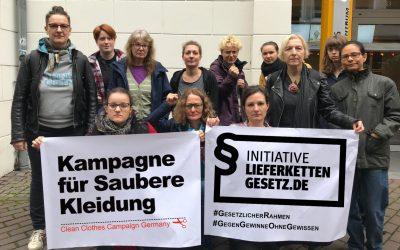 2019 10 20 CCC Workshop Gruppenphoto Kopie Vision & Mission Kampagne für Saubere Kleidung | Clean Clothes Campaign Germany