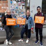 NieWiederRanaPlaza 6 Jahre danach Aktionsabend Berlin 4 Aktionstreffen Kampagne für Saubere Kleidung | Clean Clothes Campaign Germany
