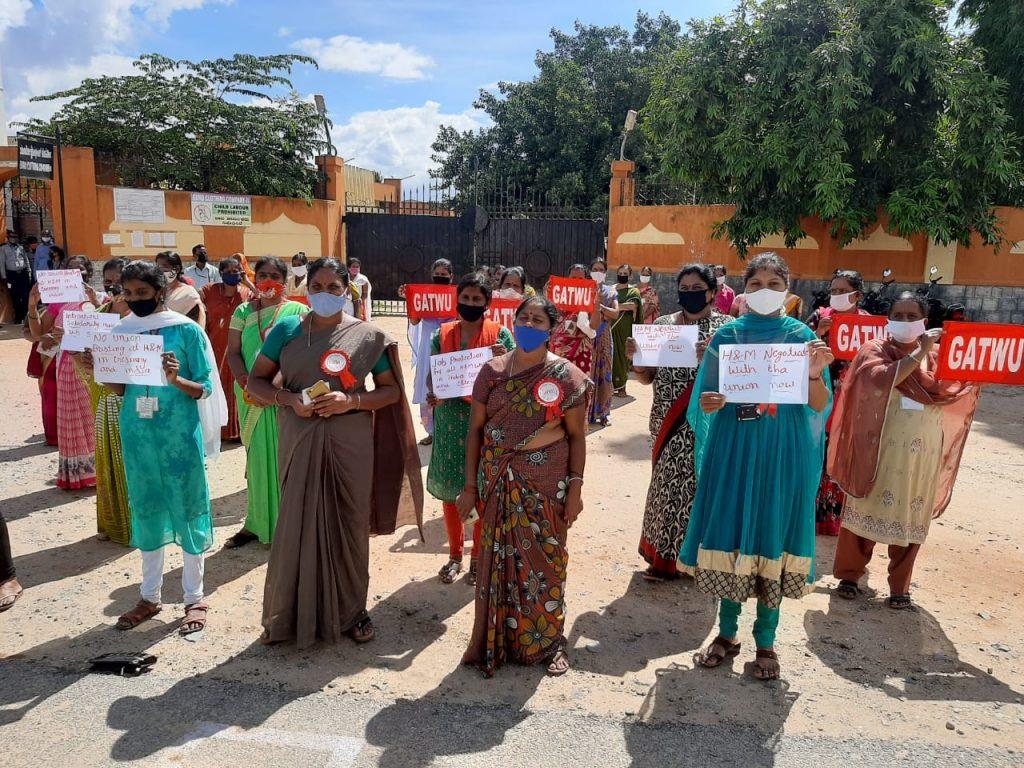 Indien Foto GATWU via TIE Die Verantwortung von H&M im Arbeitskampf bei Gokaldas Exports, Indien Kampagne für Saubere Kleidung | Clean Clothes Campaign Germany