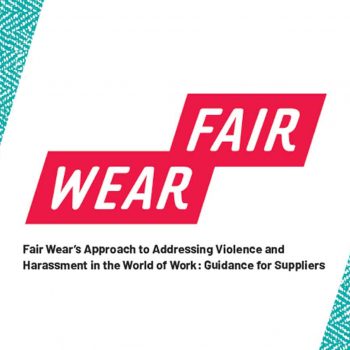 FairWear Gealt und Belaestigung Leitfaden gegen Gewalt und Belästigung auf Fabrikebene Kampagne für Saubere Kleidung | Clean Clothes Campaign Germany