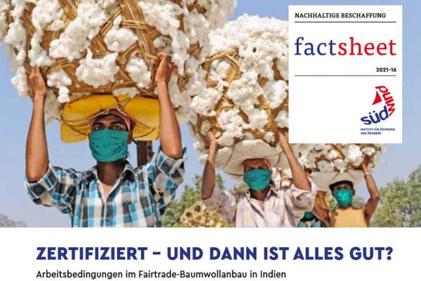 Suedwind Factsheet Zertifiziert und dann ist alles gut Factsheet „Zertifiziert – und dann ist alles gut?“ Kampagne für Saubere Kleidung | Clean Clothes Campaign Germany