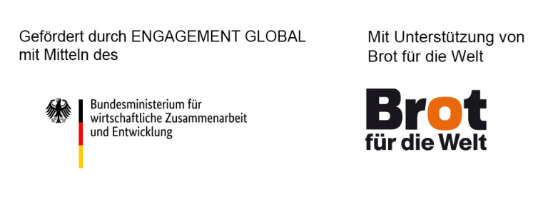 FEB BMZ Brot fuer die Welt Foerderhinweis Just Fashion Werkstatt | Qualifizierungsreihe zu Menschenrechten und Machtverhältnissen in der Modeindustrie Kampagne für Saubere Kleidung | Clean Clothes Campaign Germany